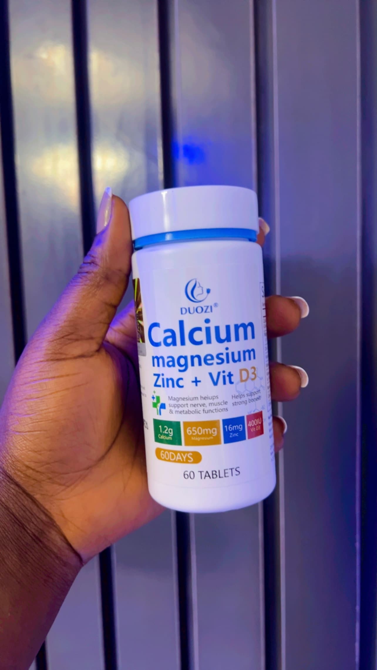 Calcium magnesium + zinc