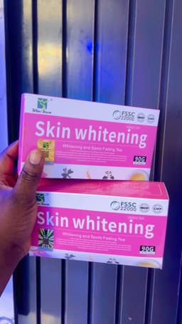 Skin whitening tea