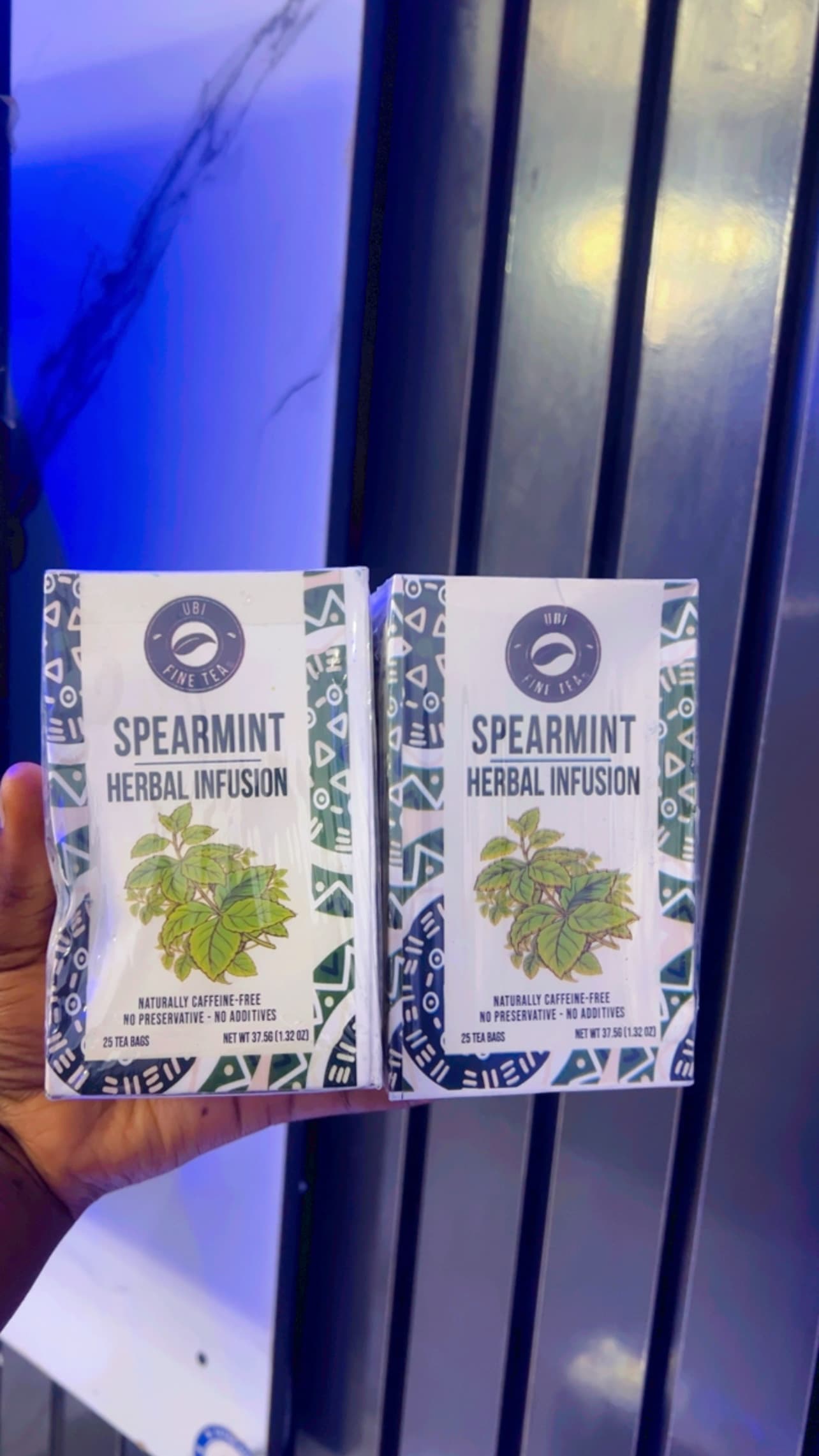 Spearmint tea