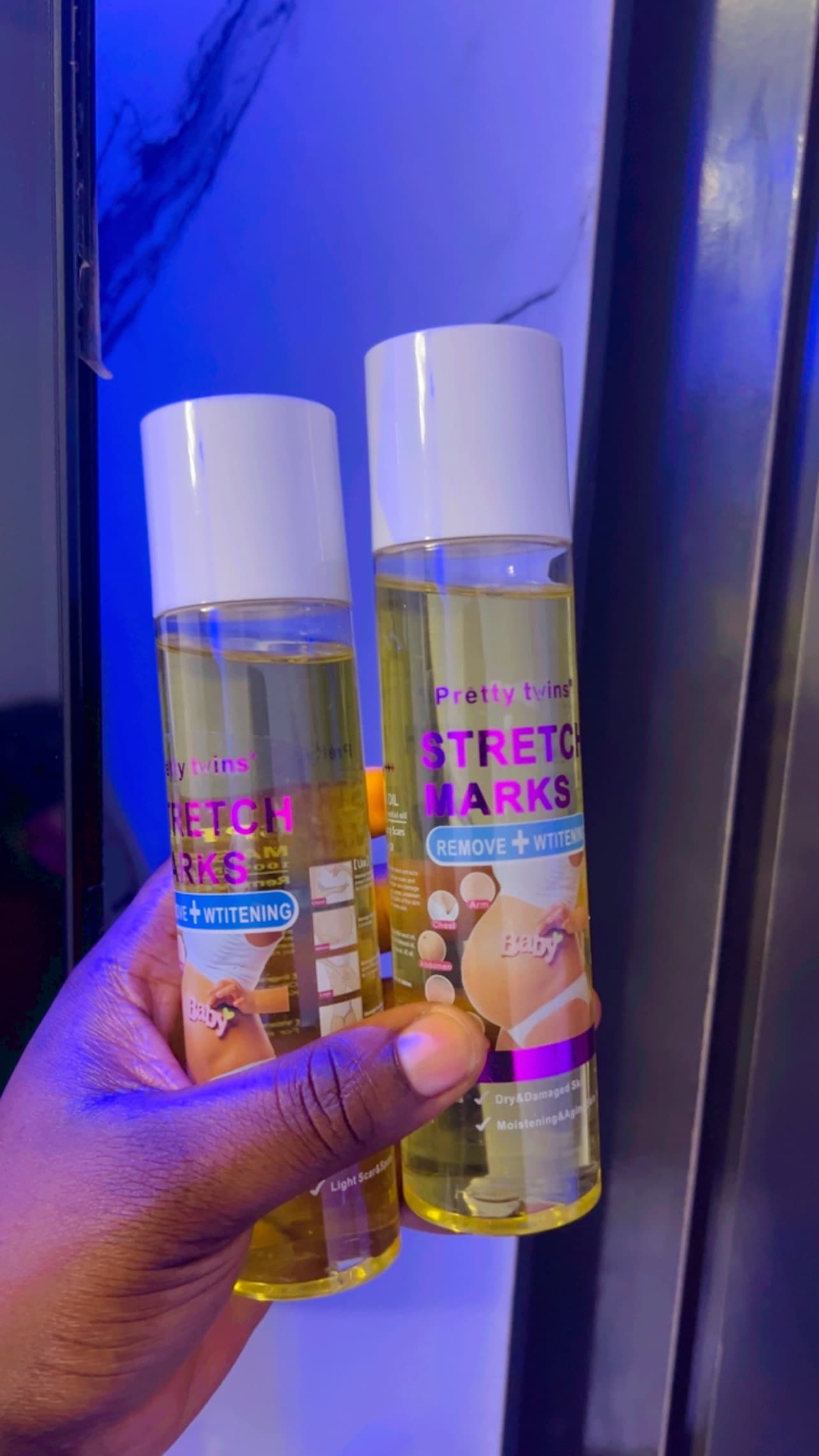 Stretch mark oil big