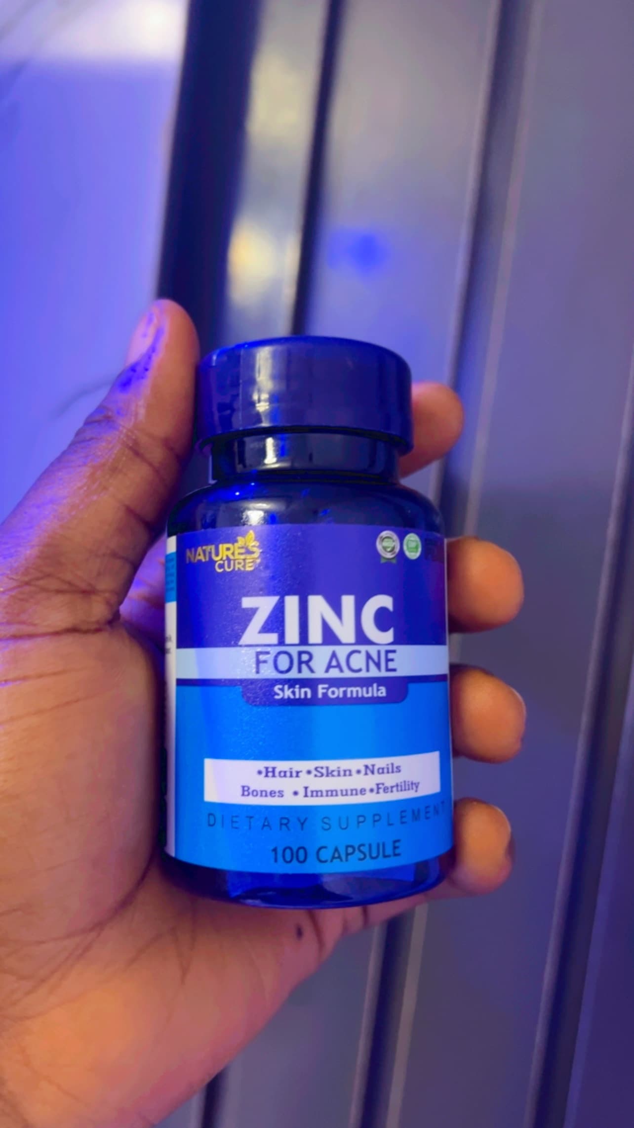 Zinc for acne